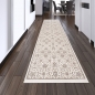 Preview: Designer Teppich mit Oriental Muster in Beige