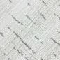 Preview: Wohnzimmerteppich Schlafzimmer Teppich Strich Muster weich creme mit grauen Streifen