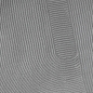 Preview: Recycle Teppich mit modernen ovalen Formen liniert in grau