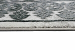 Preview: Teppich modern mit Ornamenten Orientteppich in grau