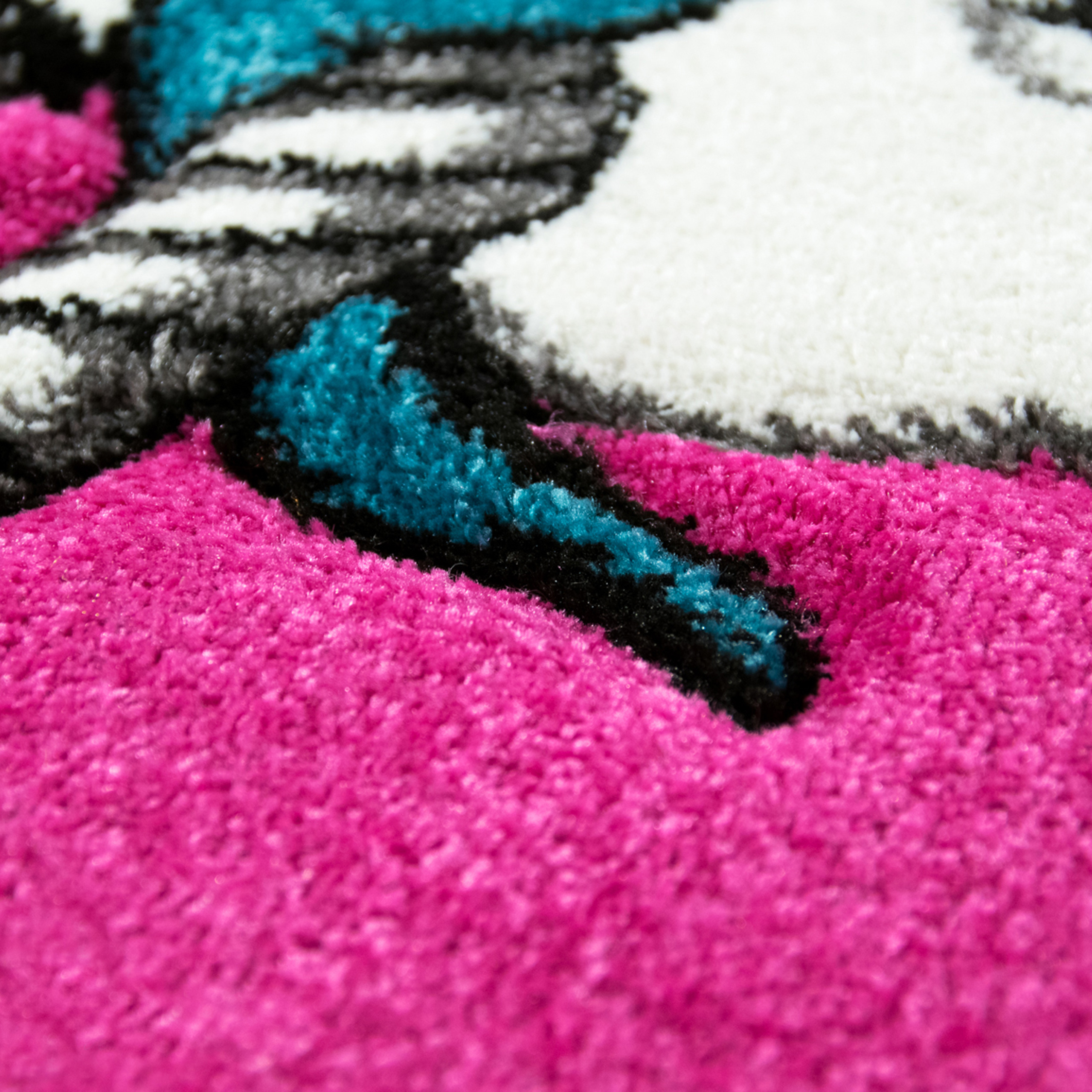 Teppich für Kinderzimmer mit Teppich-Traum preiswert | Allergiker geeignet Pflegeleicht, und Einhorn